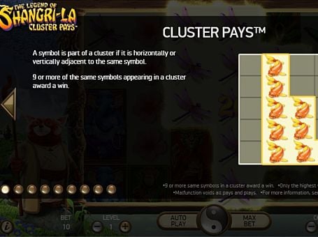 Аппарат The Legend of Shangri-La - правила игры Правила игры в аппарате The Legend of Shangri-La